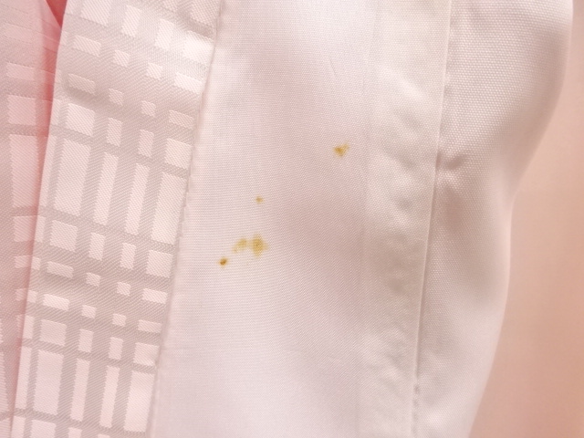  花車模様刺繍子供着物(内袖・長襦袢付き)